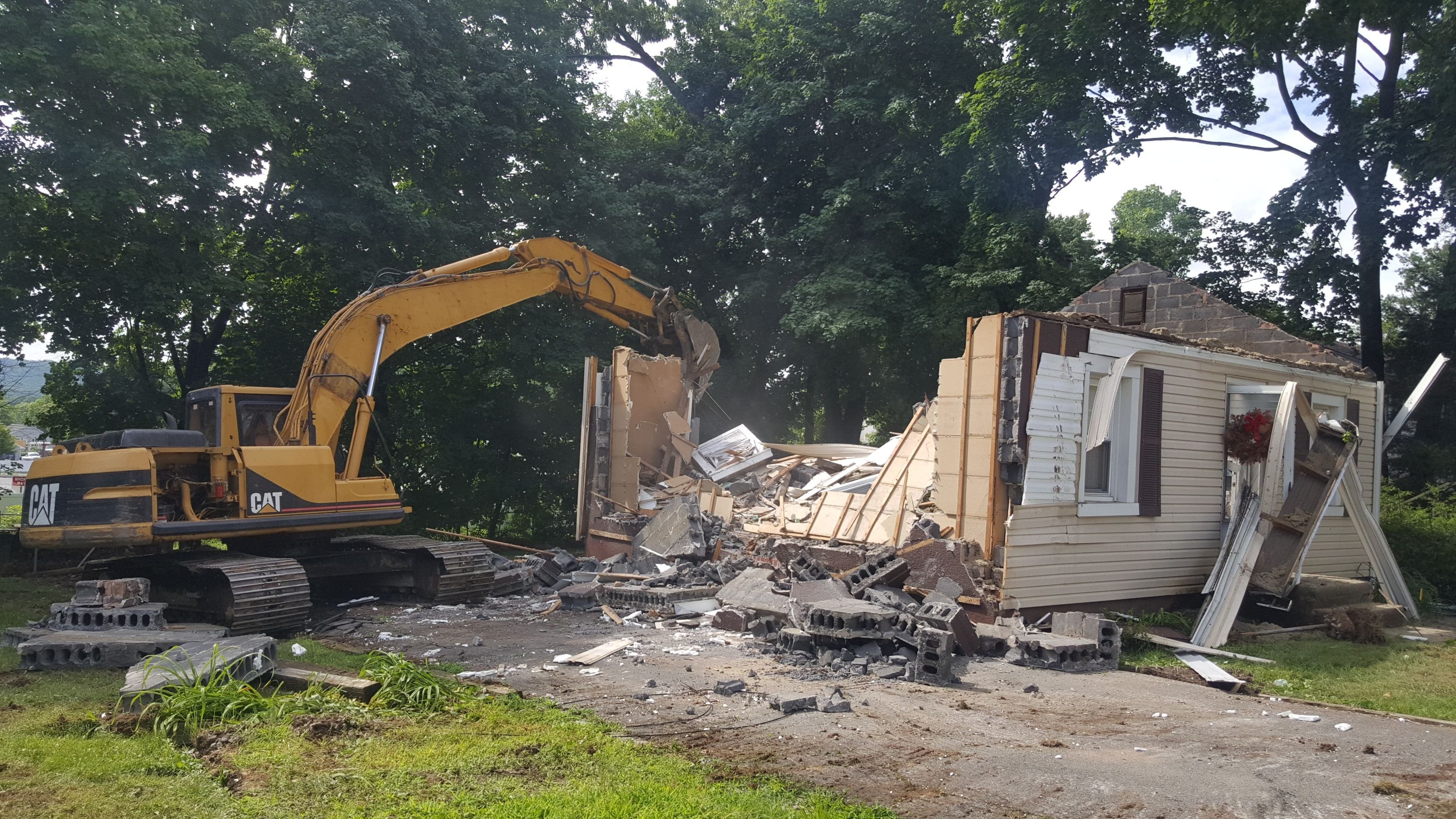 Demolition of existing home